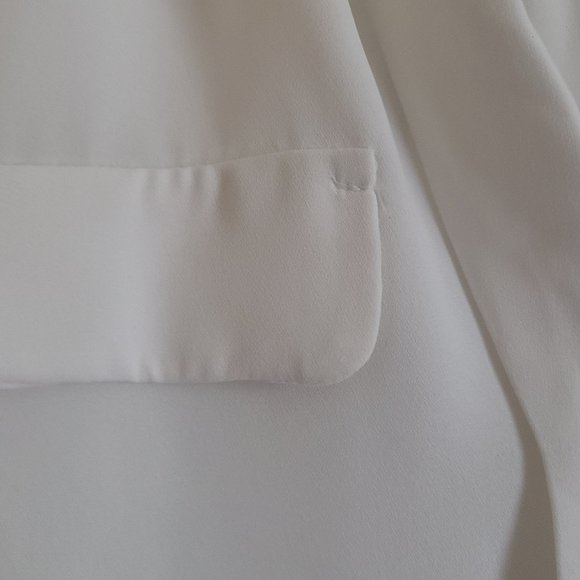 Candie's White blouse size M - Picture 6 of 6